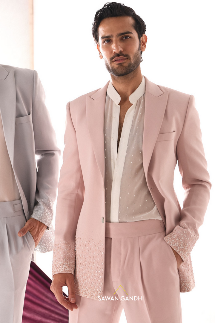 Powder pink jacket