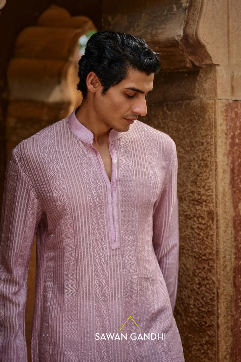 Dusty Rose kurta set