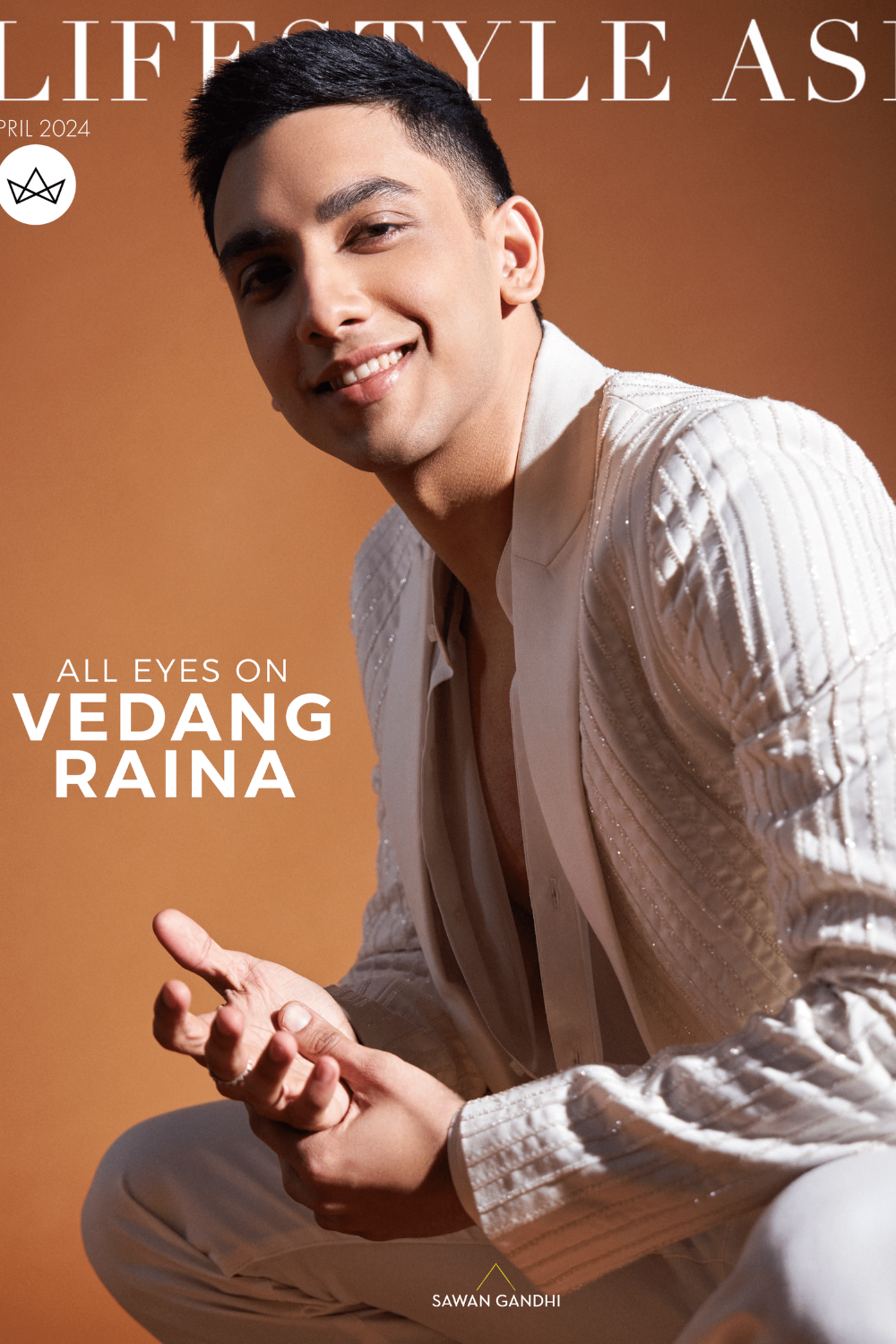 Vedang Raina in Ivory embroidered jacket