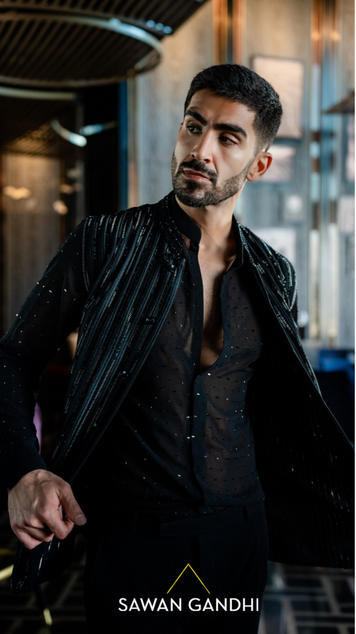 BLACK NEHRU JACKET