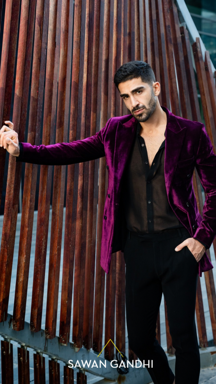MULBERRY VELVET JACKET