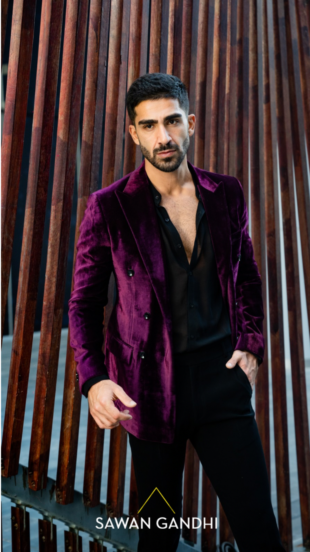 MULBERRY VELVET JACKET
