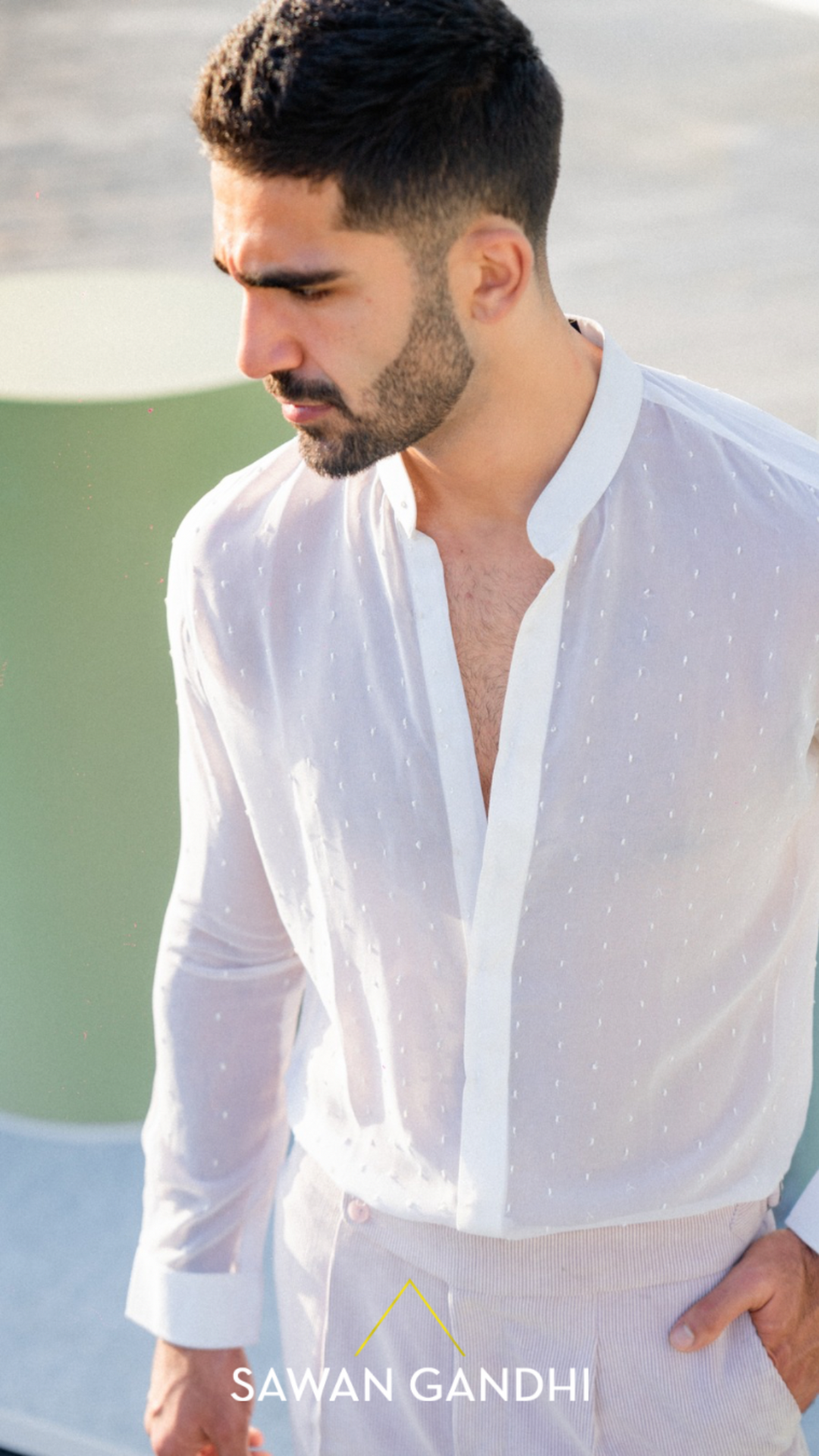 IVORY CUTDANA SHIRT