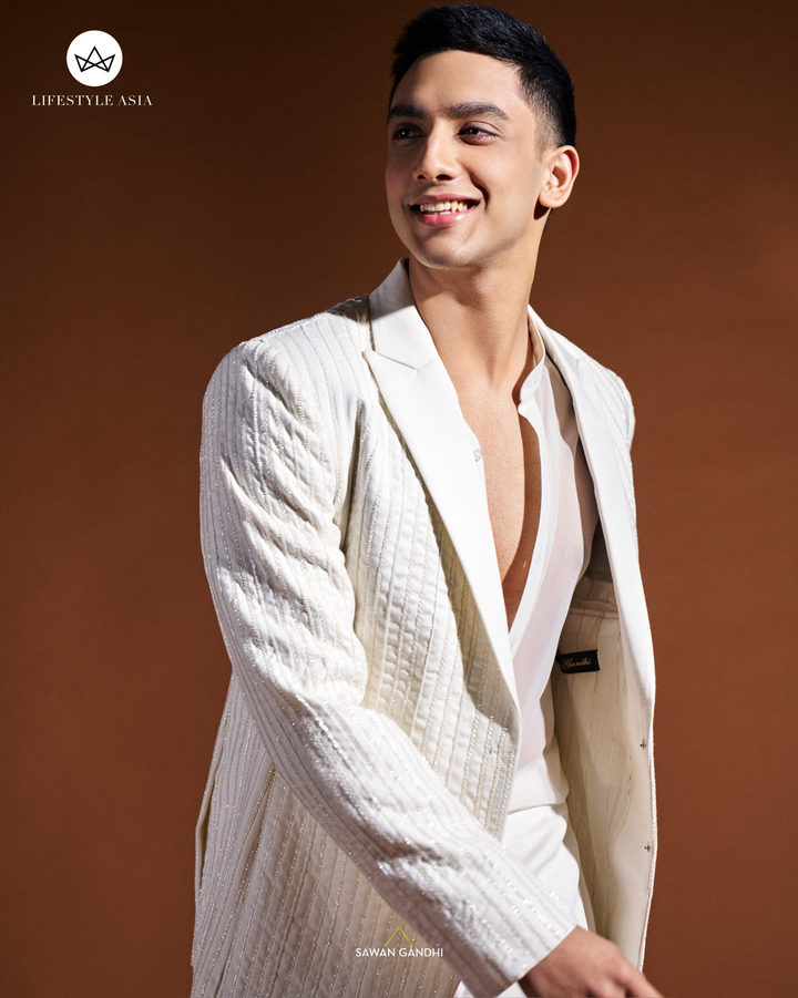 Vedang Raina in Ivory embroidered jacket